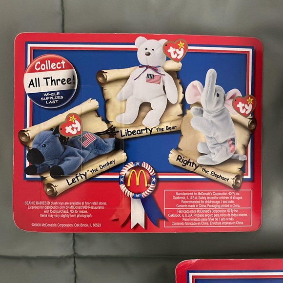 TY Libearty Righty Lefty - Picture 7 of 7